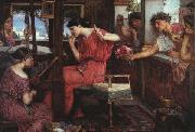 Penelope and the Suitors John William Waterhouse